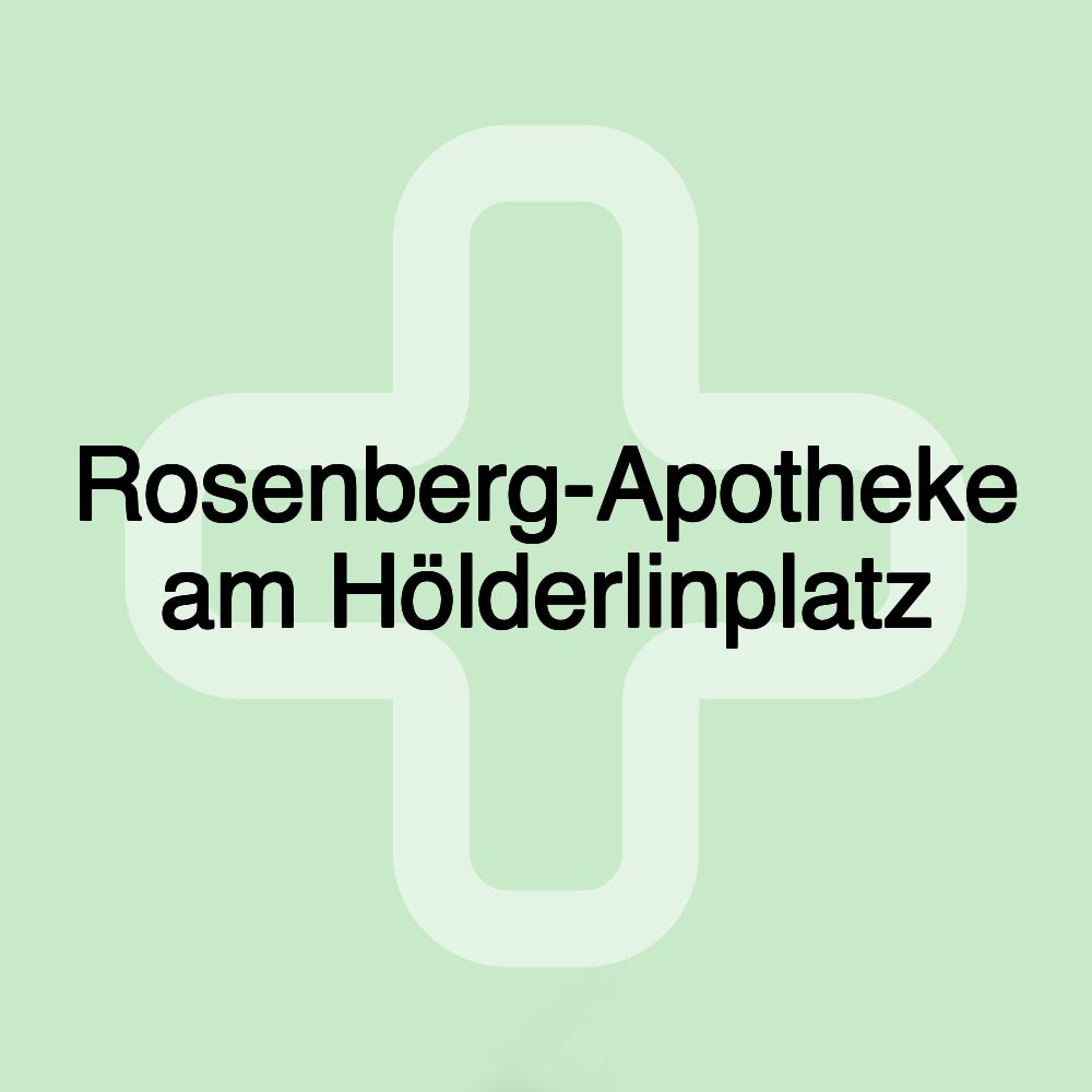 Rosenberg-Apotheke am Hölderlinplatz