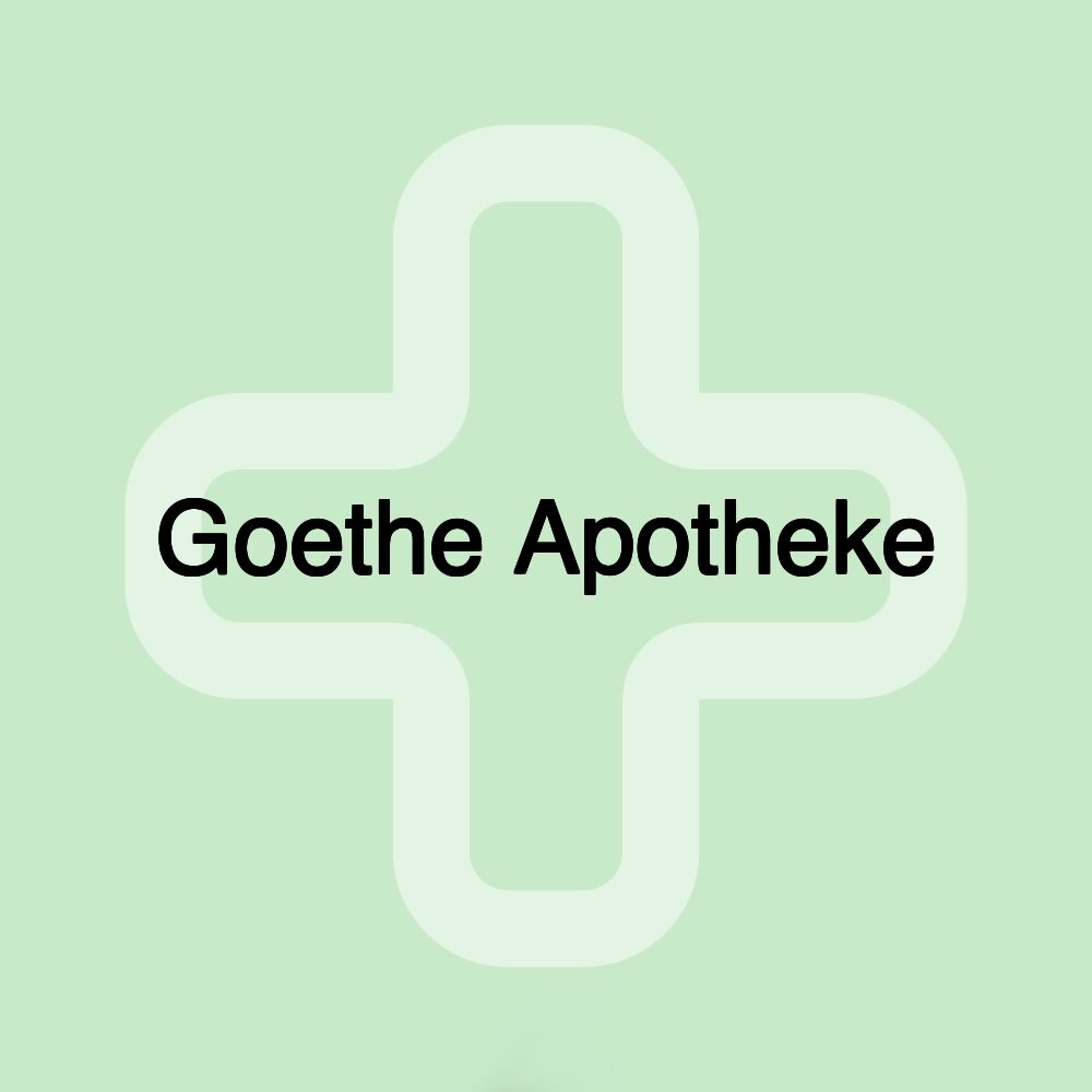 Goethe Apotheke