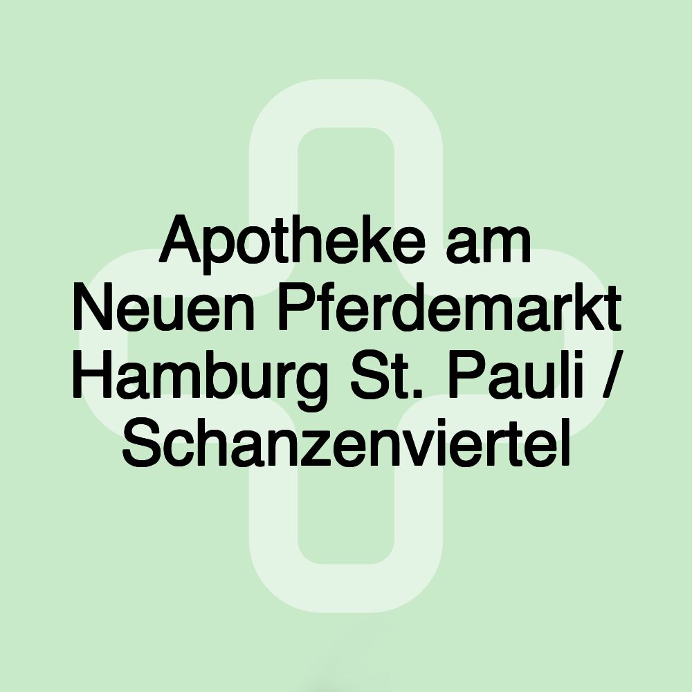 Apotheke am Neuen Pferdemarkt Hamburg St. Pauli / Schanzenviertel