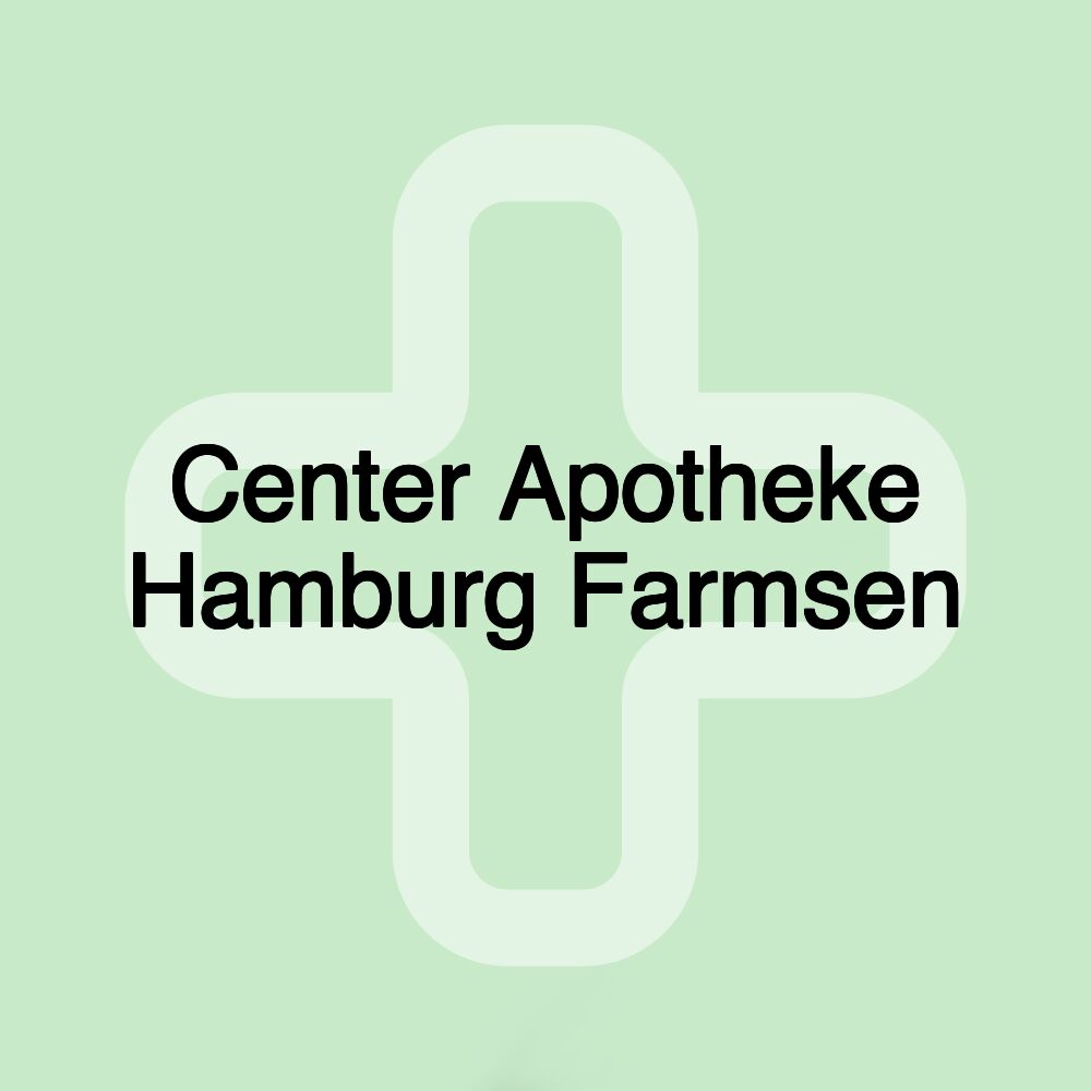 Center Apotheke Hamburg Farmsen