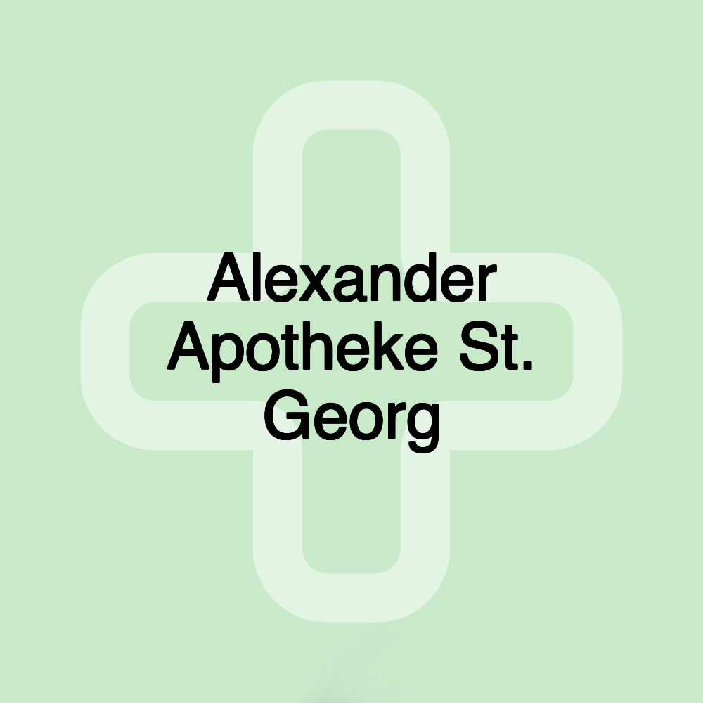 Alexander Apotheke St. Georg