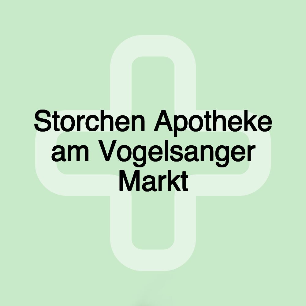 Storchen Apotheke am Vogelsanger Markt