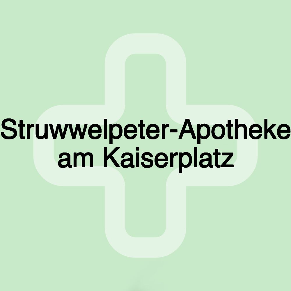 Struwwelpeter-Apotheke am Kaiserplatz