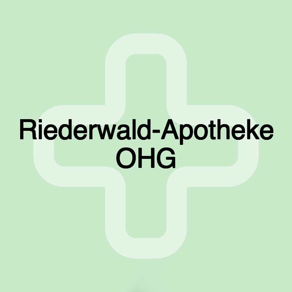 Riederwald-Apotheke OHG