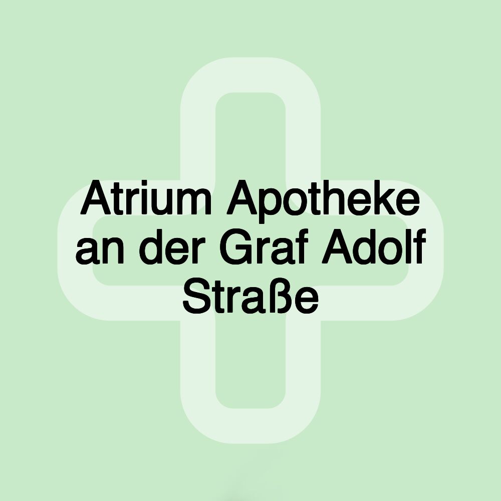 Atrium Apotheke an der Graf Adolf Straße