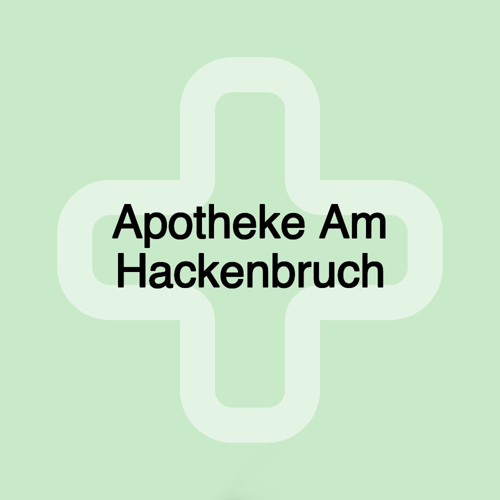 Apotheke Am Hackenbruch