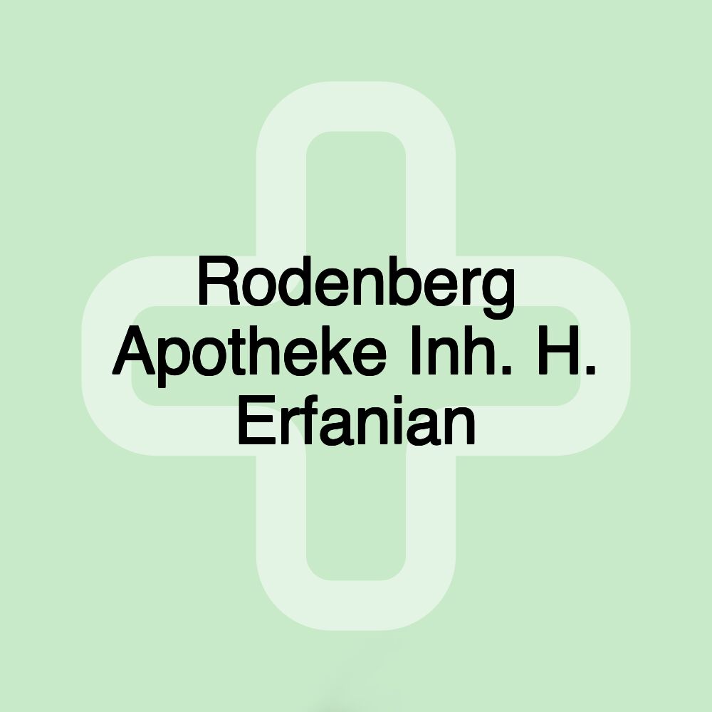 Rodenberg Apotheke Inh. H. Erfanian