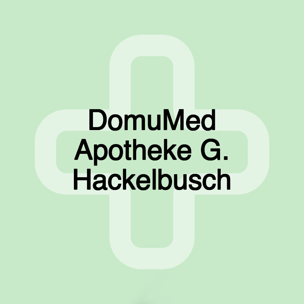 DomuMed Apotheke G. Hackelbusch