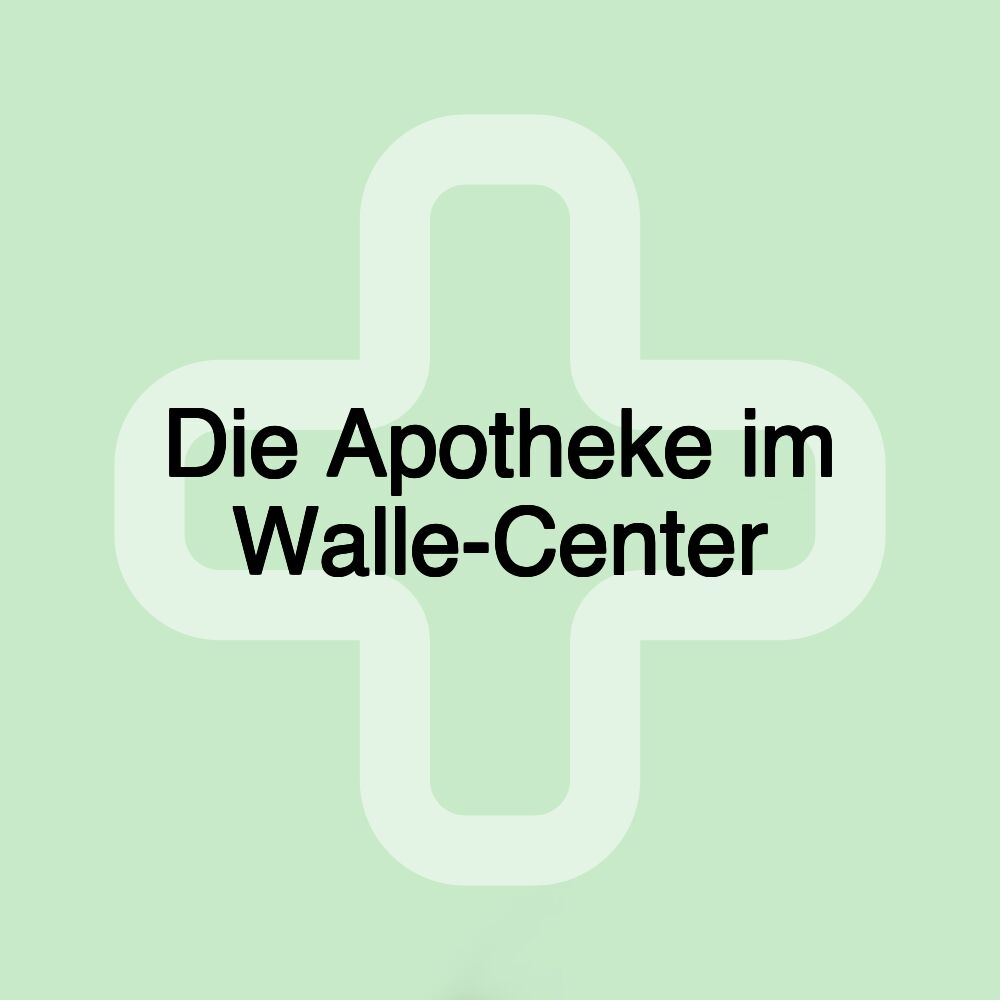 Die Apotheke im Walle-Center