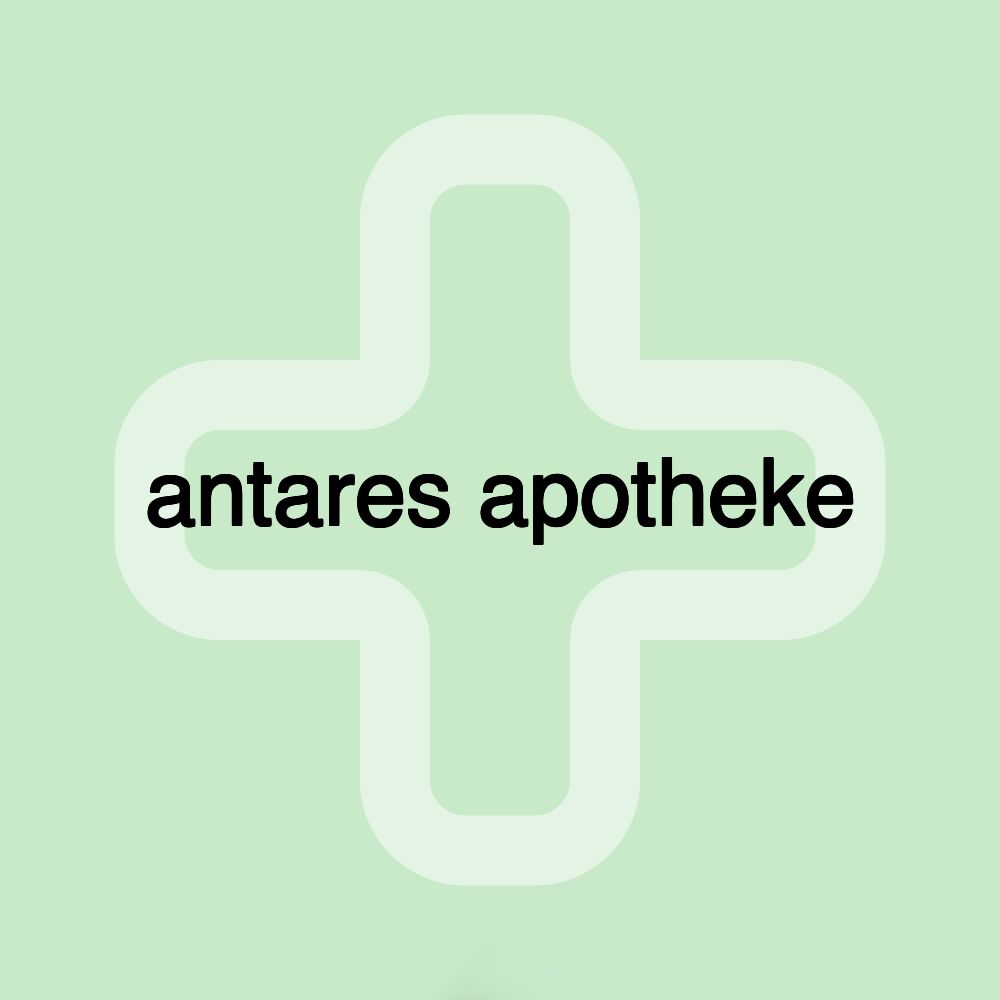 antares apotheke