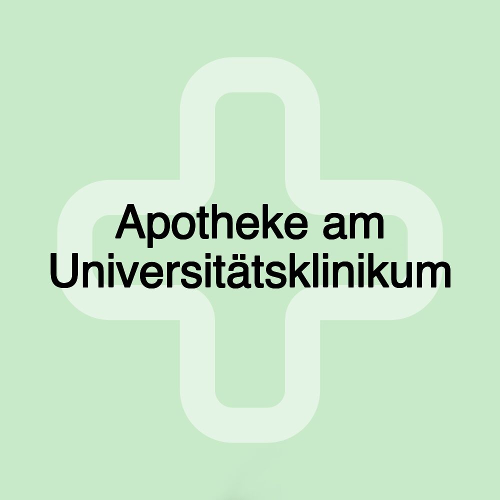 Apotheke am Universitätsklinikum