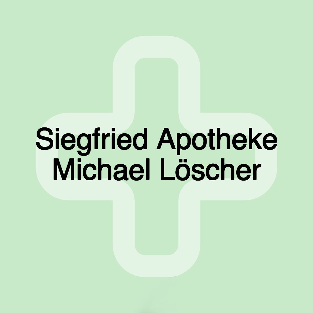 Siegfried Apotheke Michael Löscher