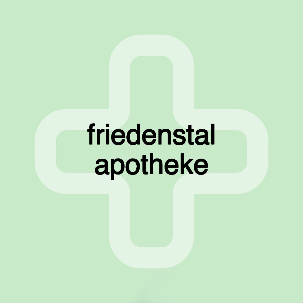 friedenstal apotheke