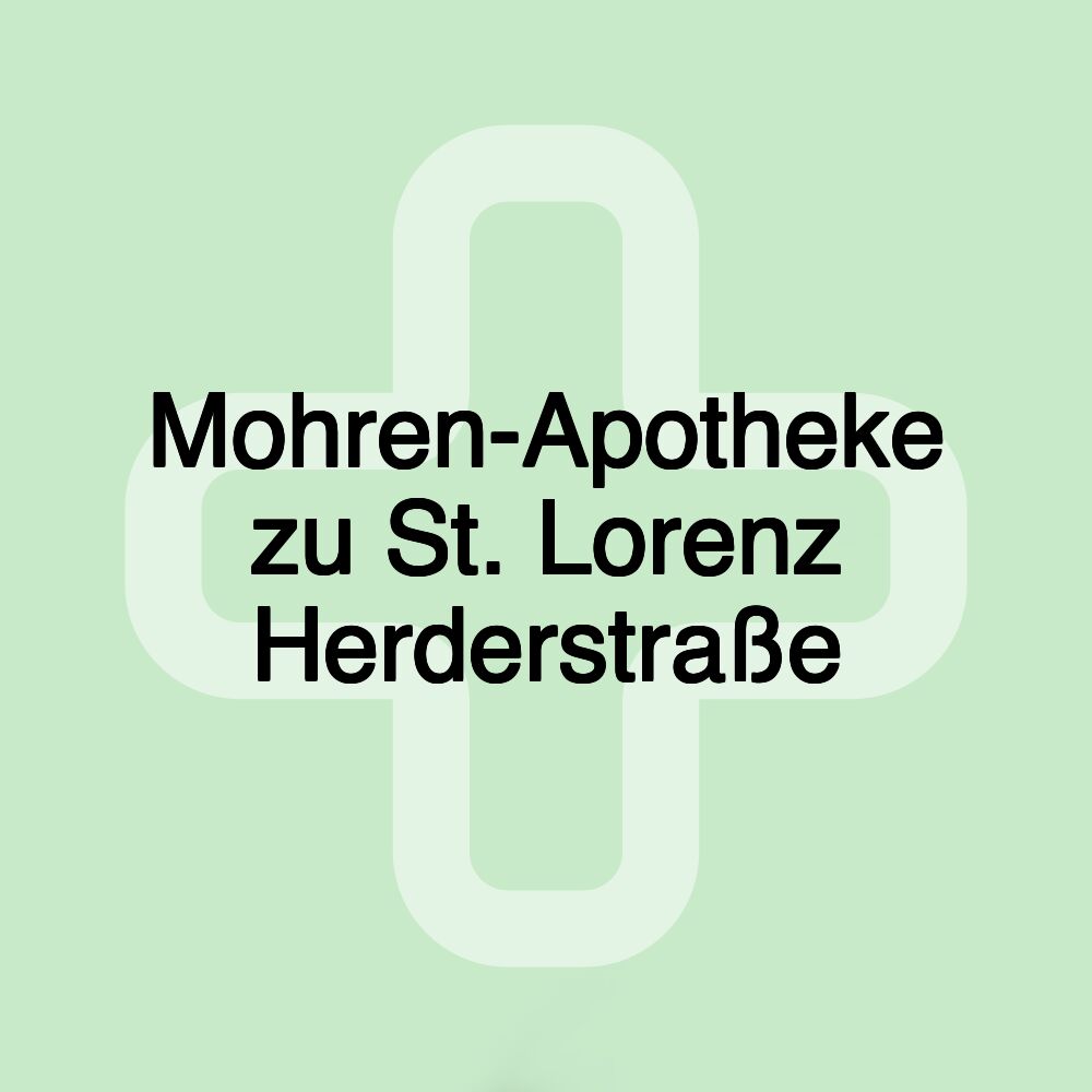 Mohren-Apotheke zu St. Lorenz Herderstraße