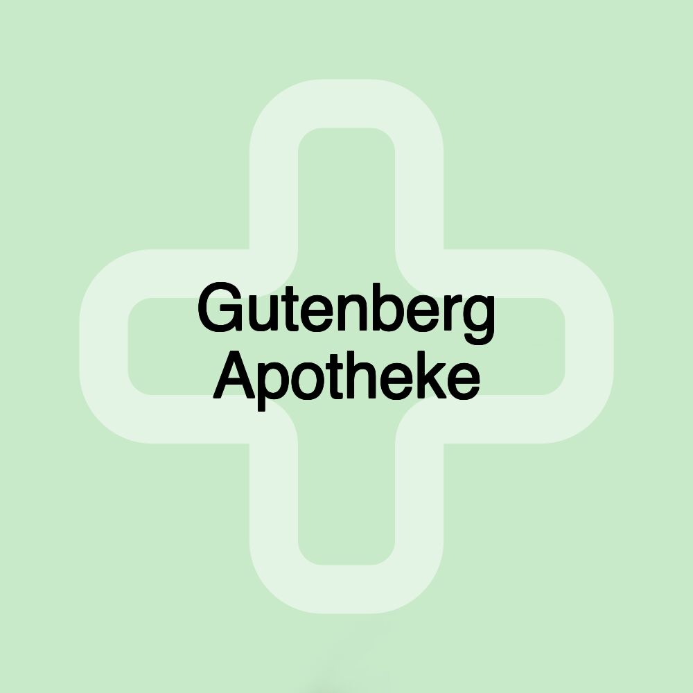 Gutenberg Apotheke