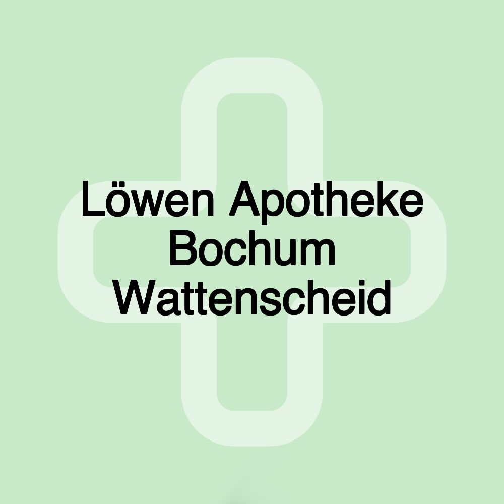 Löwen Apotheke Bochum Wattenscheid