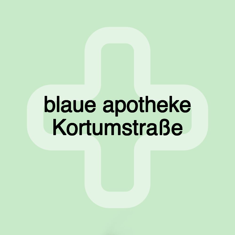 blaue apotheke Kortumstraße