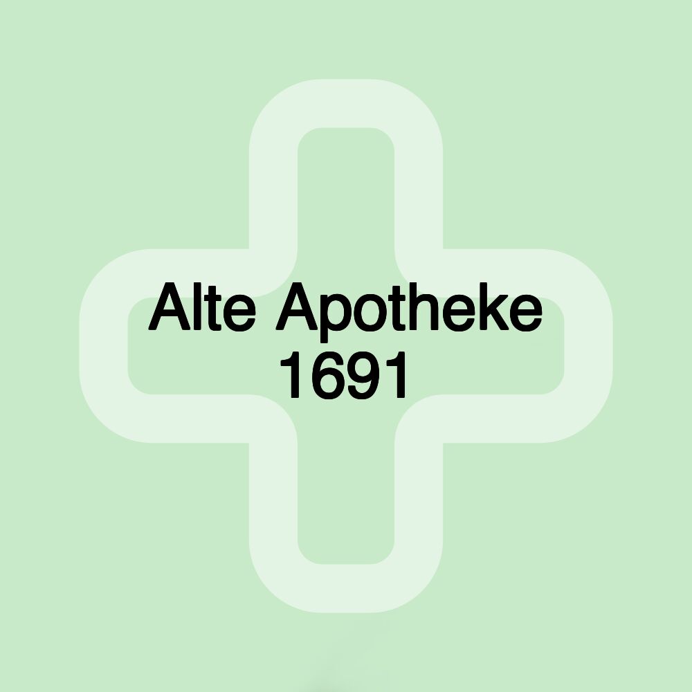 Alte Apotheke 1691