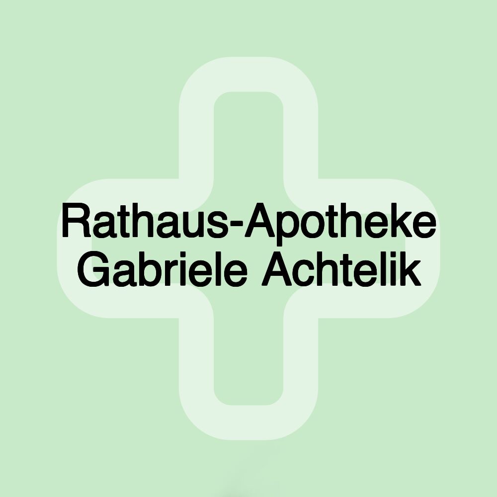 Rathaus-Apotheke Gabriele Achtelik