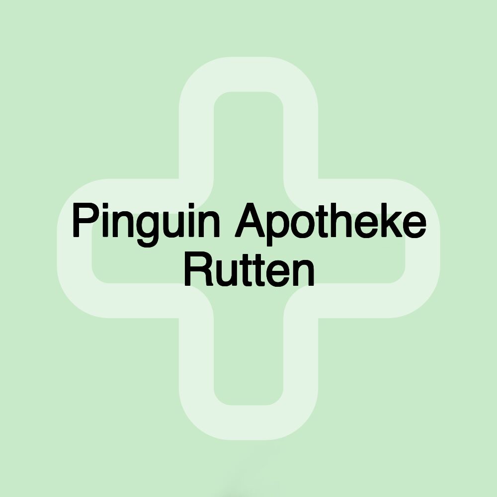 Pinguin Apotheke Rutten