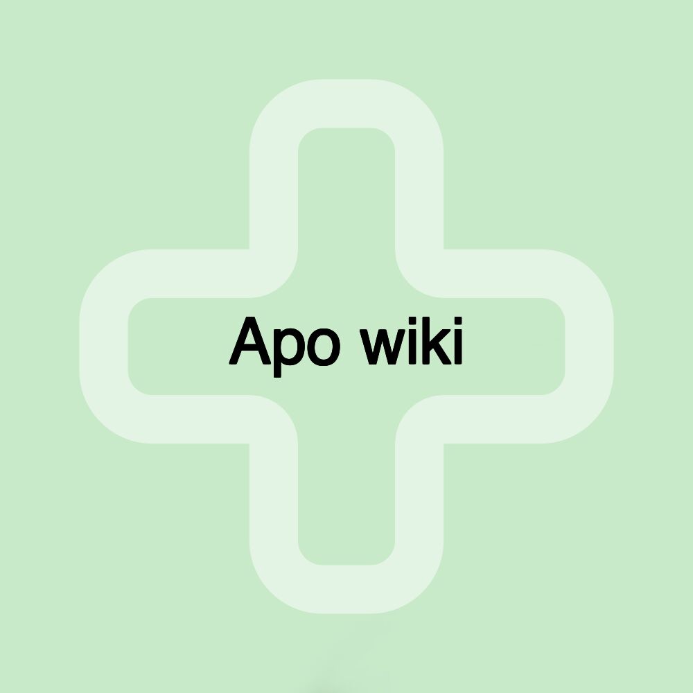 Apo wiki