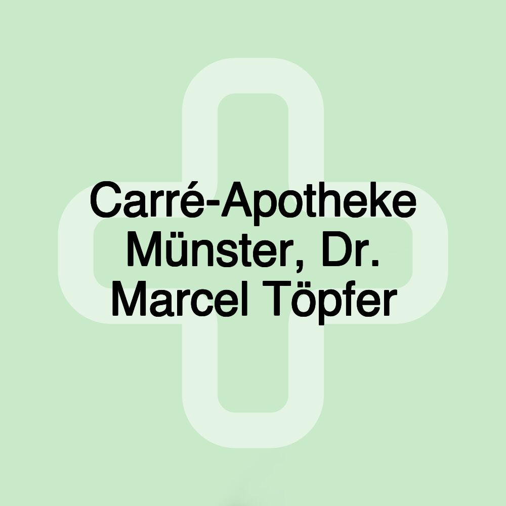 Carré-Apotheke Münster, Dr. Marcel Töpfer