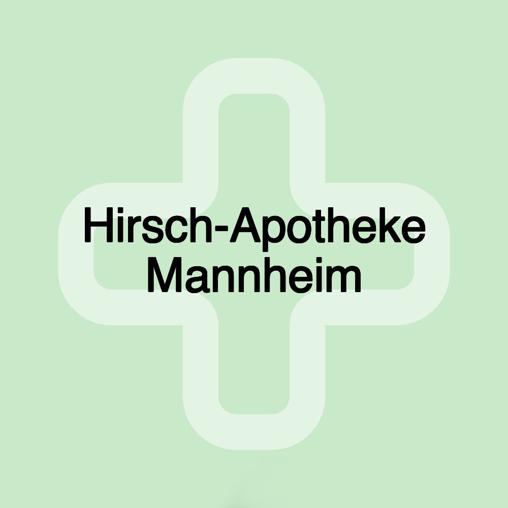 Hirsch-Apotheke Mannheim