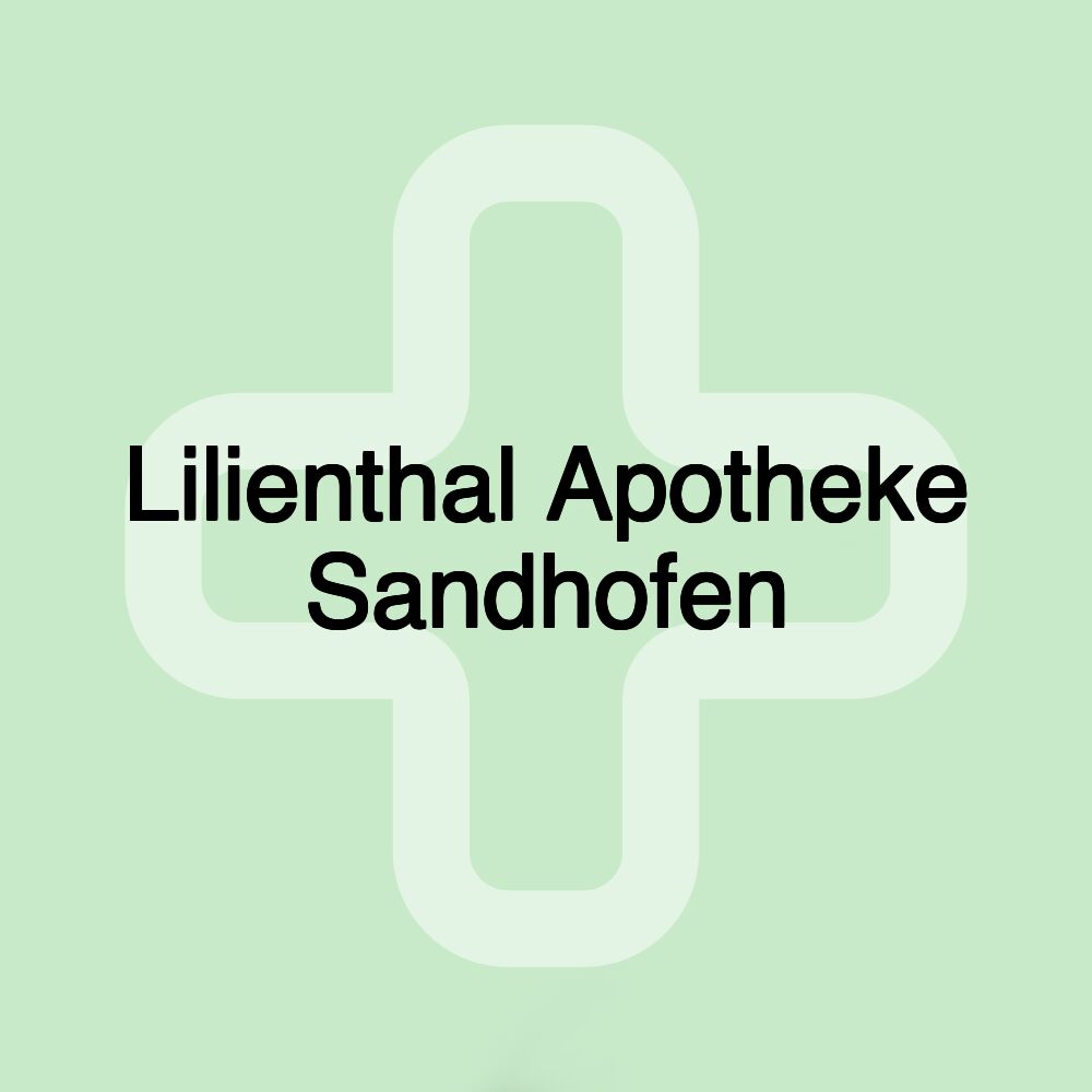 Lilienthal Apotheke Sandhofen