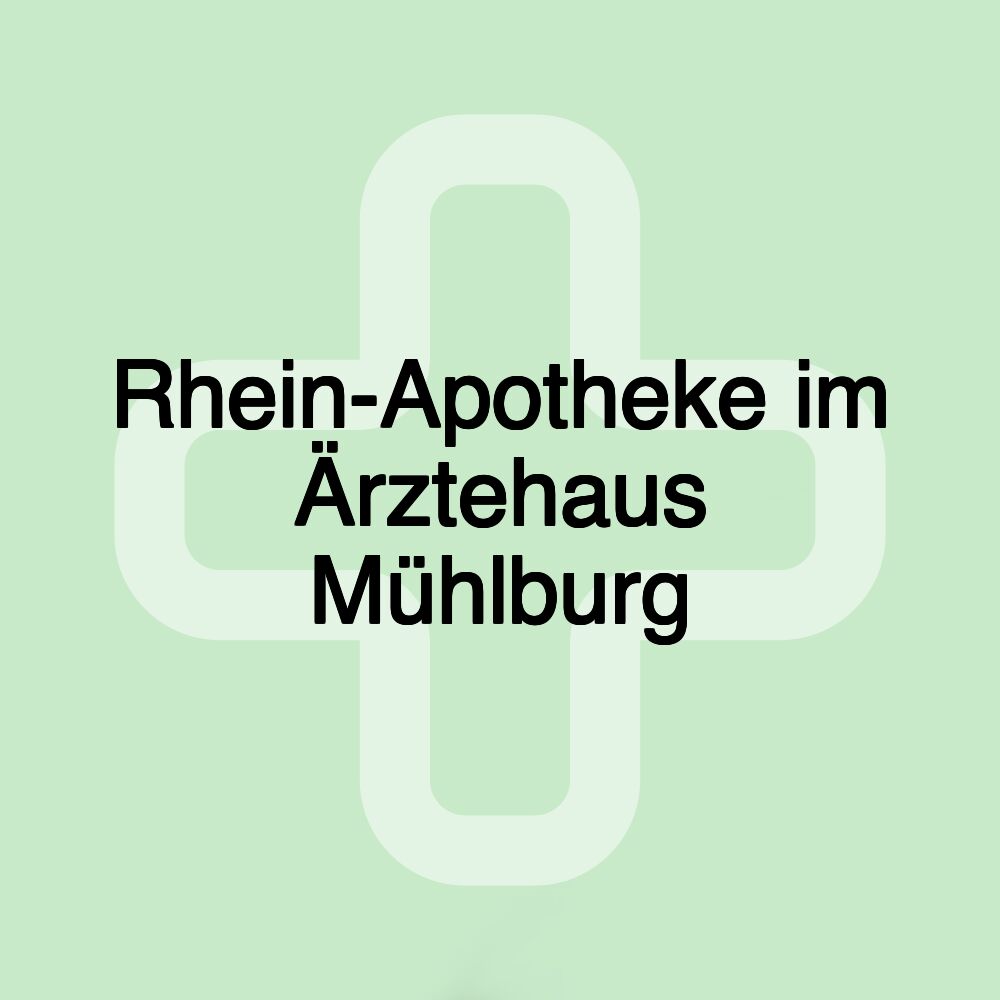 Rhein-Apotheke im Ärztehaus Mühlburg