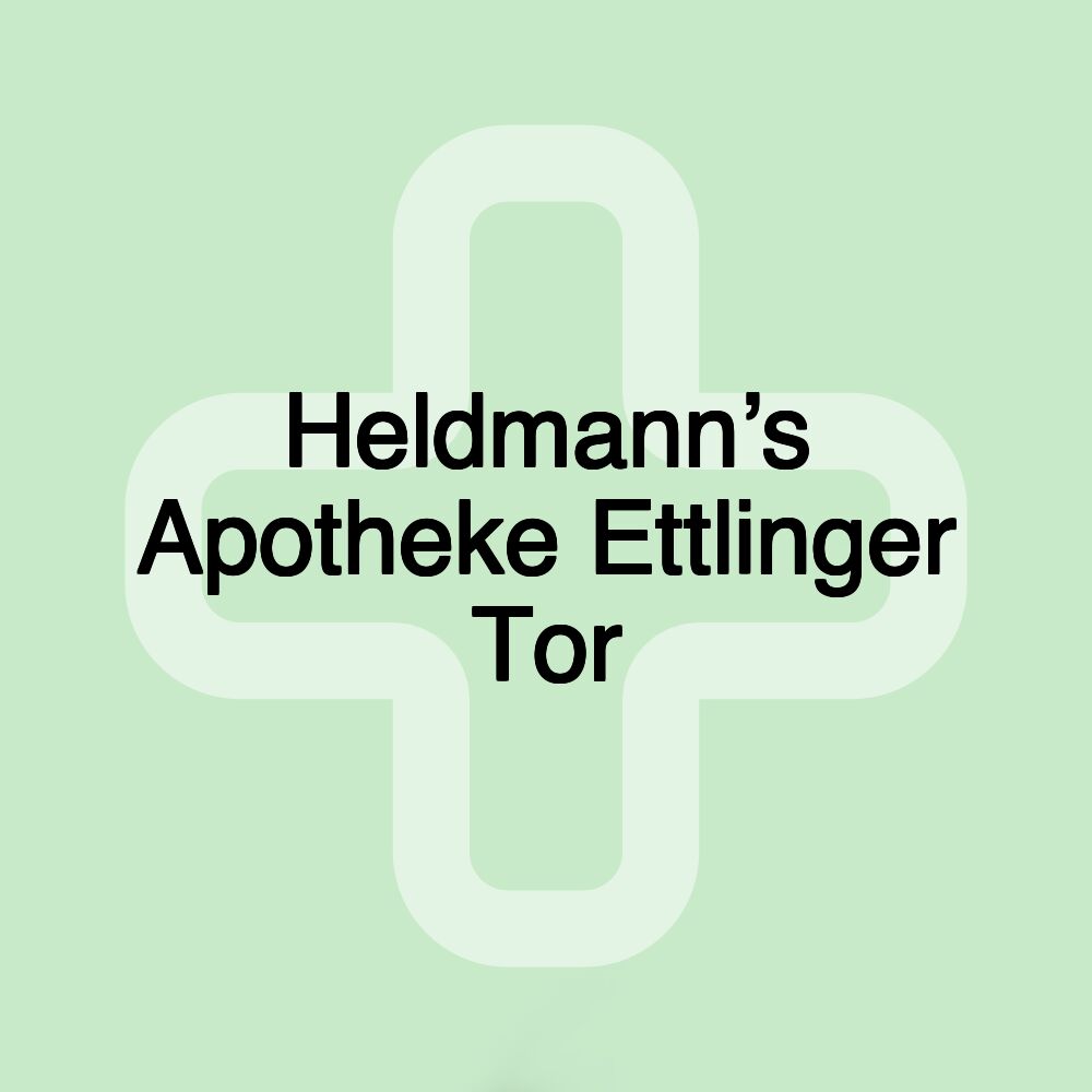 Heldmann’s Apotheke Ettlinger Tor