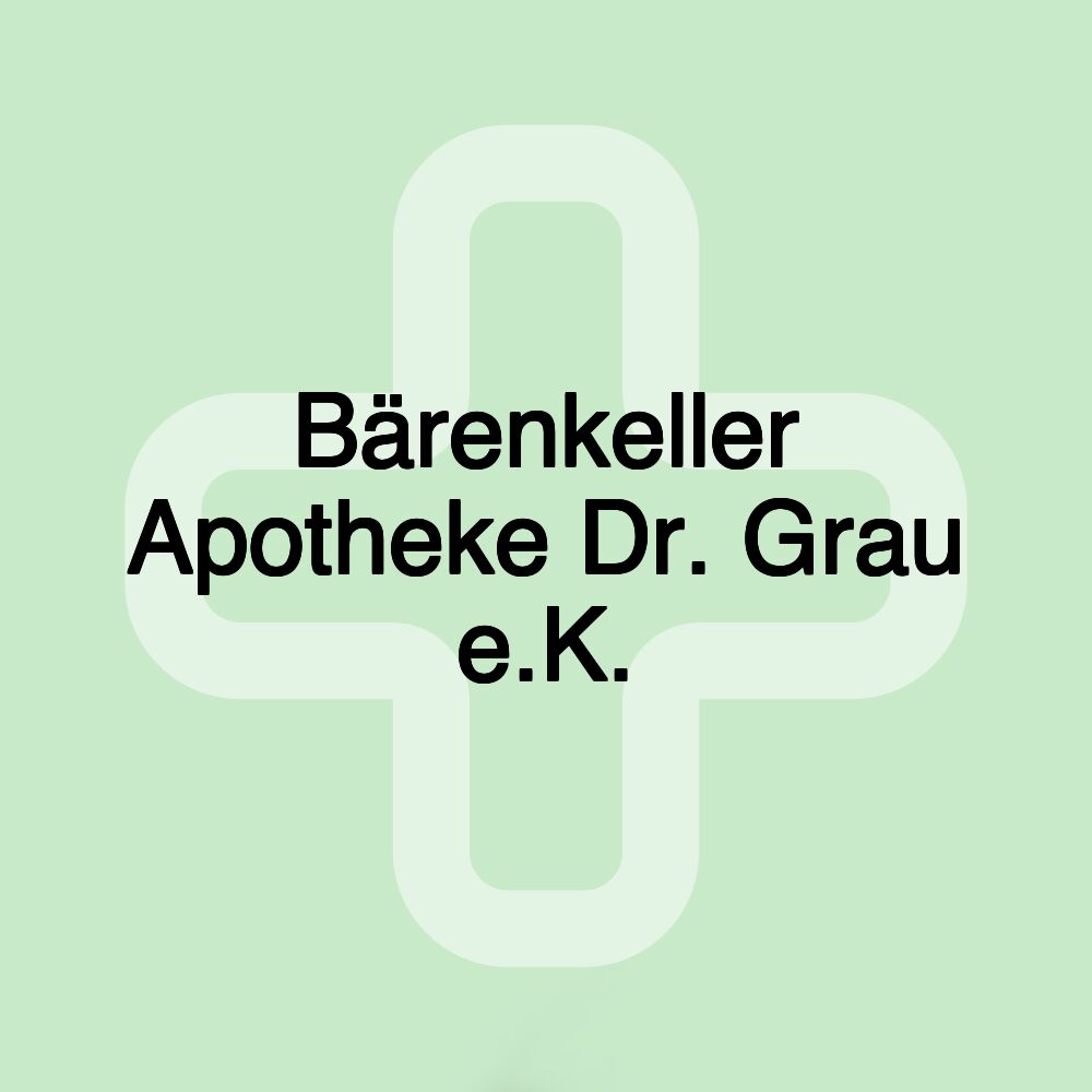 Bärenkeller Apotheke Dr. Grau e.K.