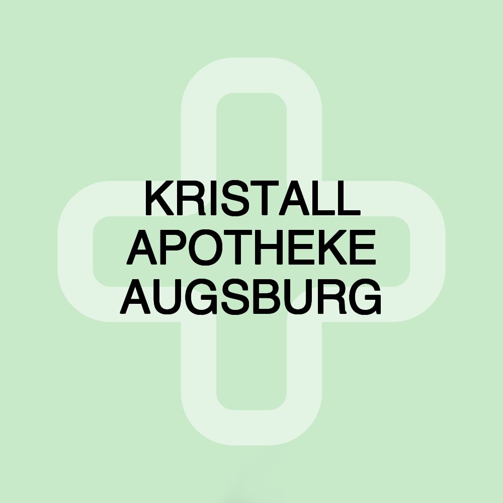 KRISTALL APOTHEKE AUGSBURG