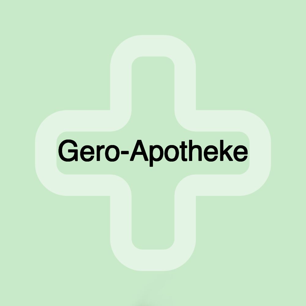 Gero-Apotheke