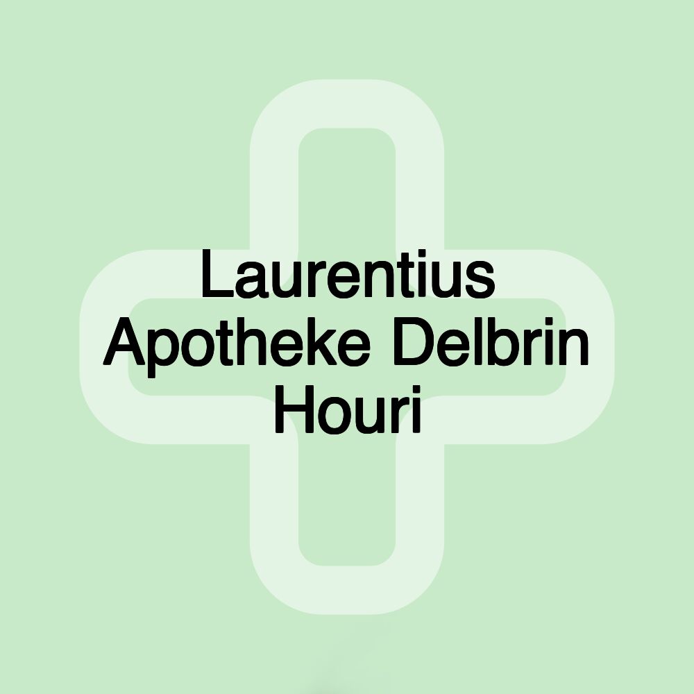 Laurentius Apotheke Delbrin Houri