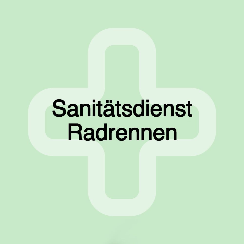 Sanitätsdienst Radrennen