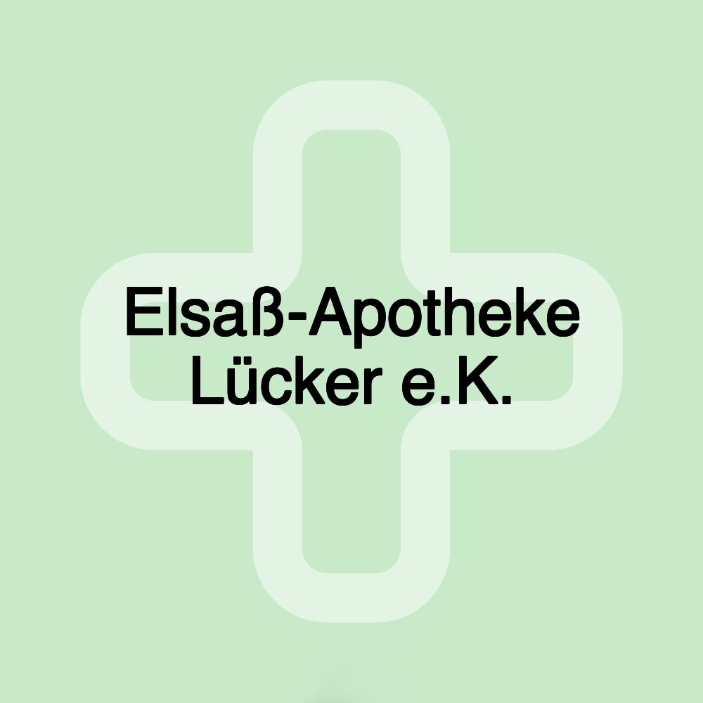 Elsaß-Apotheke Lücker e.K.