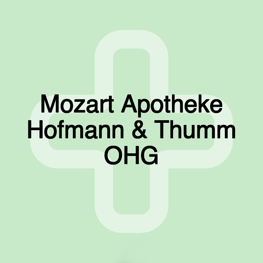 Mozart Apotheke Hofmann & Thumm OHG