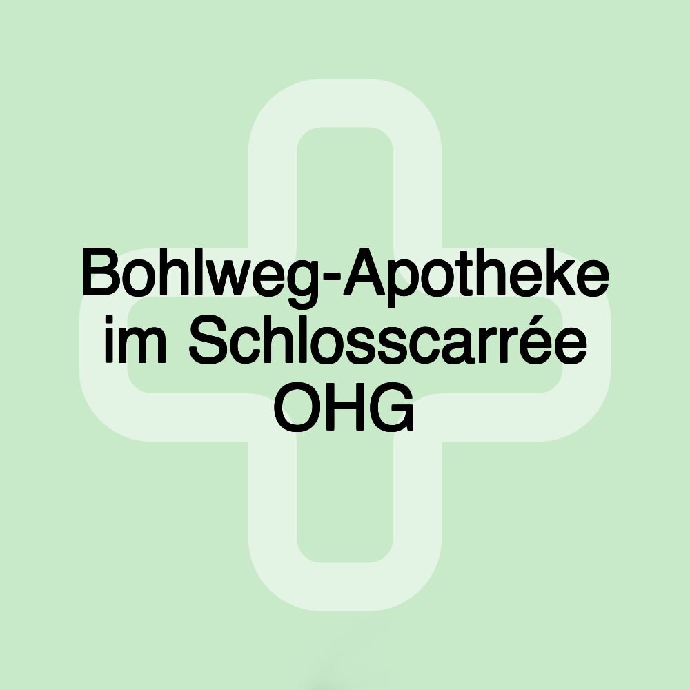 Bohlweg-Apotheke im Schlosscarrée OHG