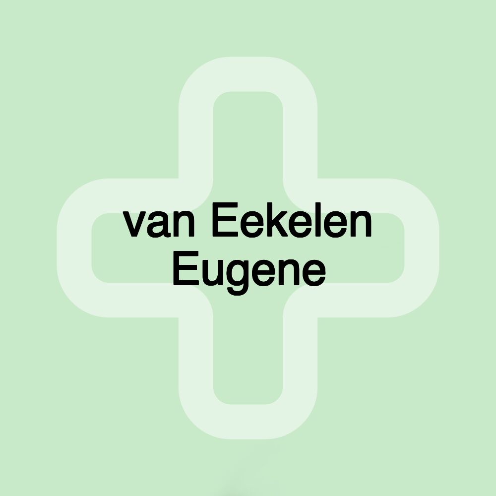 van Eekelen Eugene