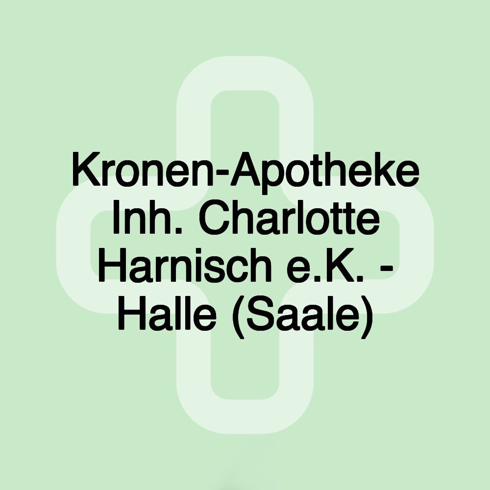 Kronen-Apotheke Inh. Charlotte Harnisch e.K. - Halle (Saale)