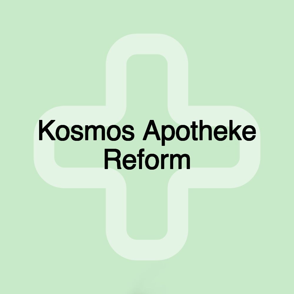 Kosmos Apotheke Reform