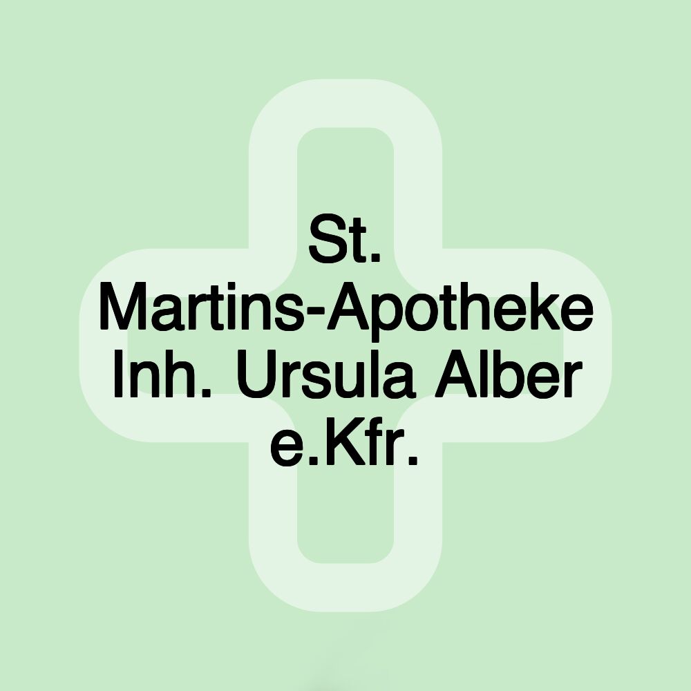 St. Martins-Apotheke Inh. Ursula Alber e.Kfr.