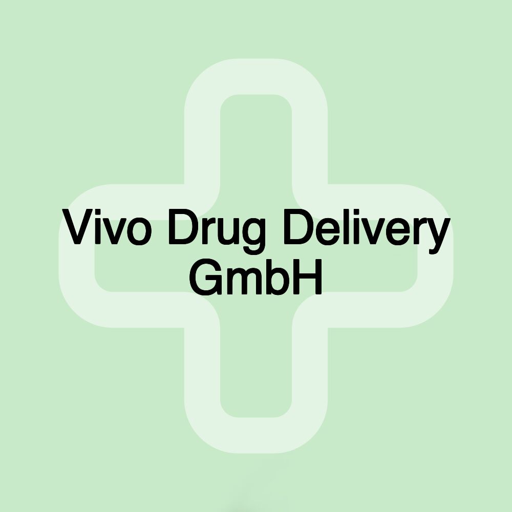 Vivo Drug Delivery GmbH