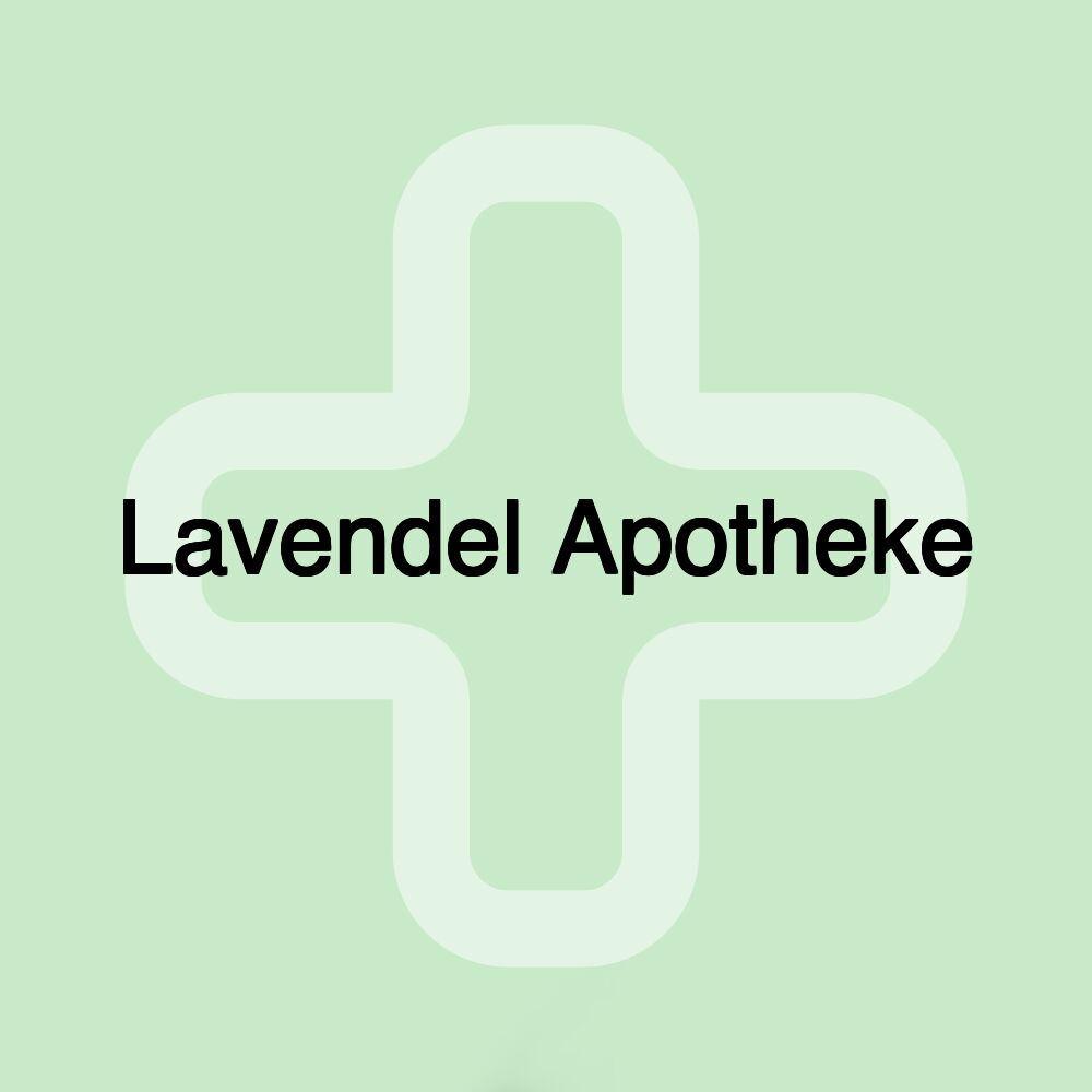 Lavendel Apotheke