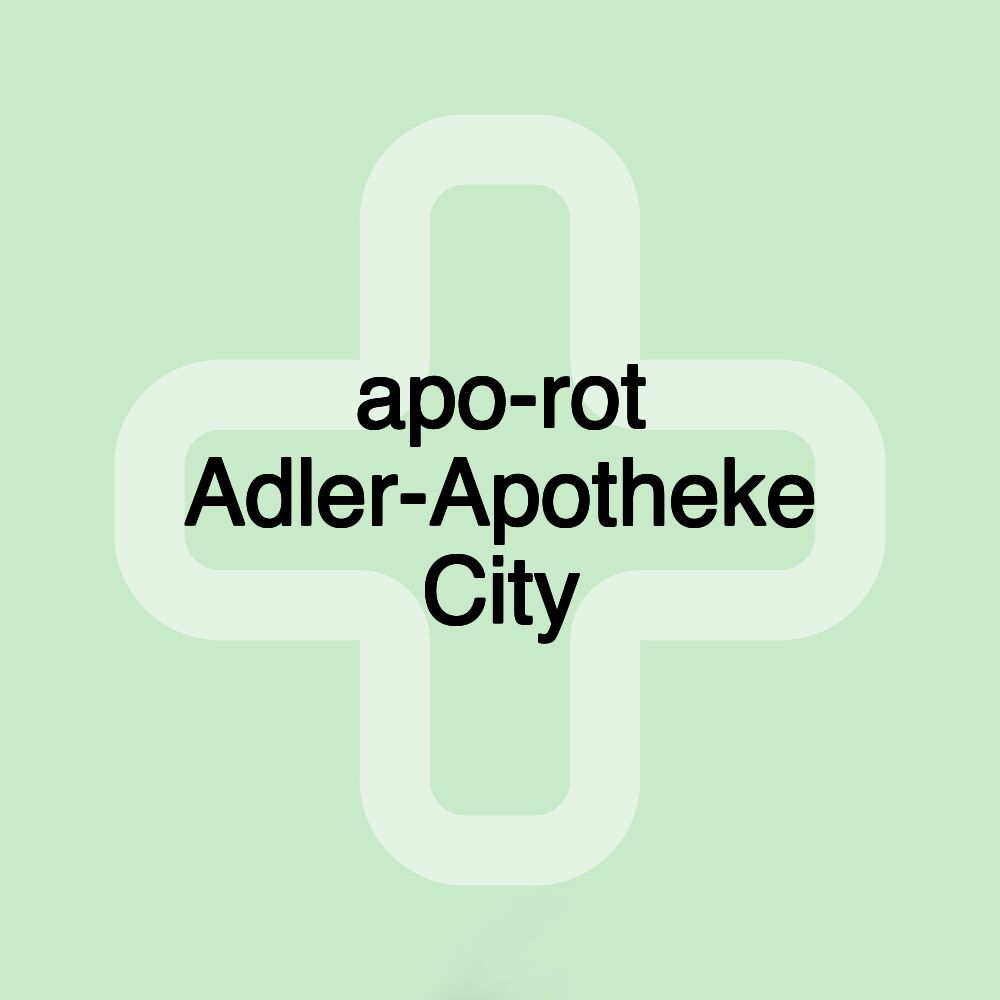 apo-rot Adler-Apotheke City