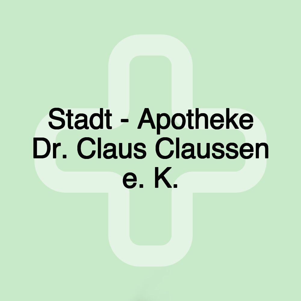 Stadt - Apotheke Dr. Claus Claussen e. K.