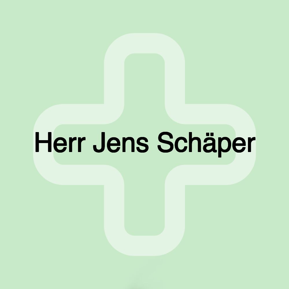 Herr Jens Schäper