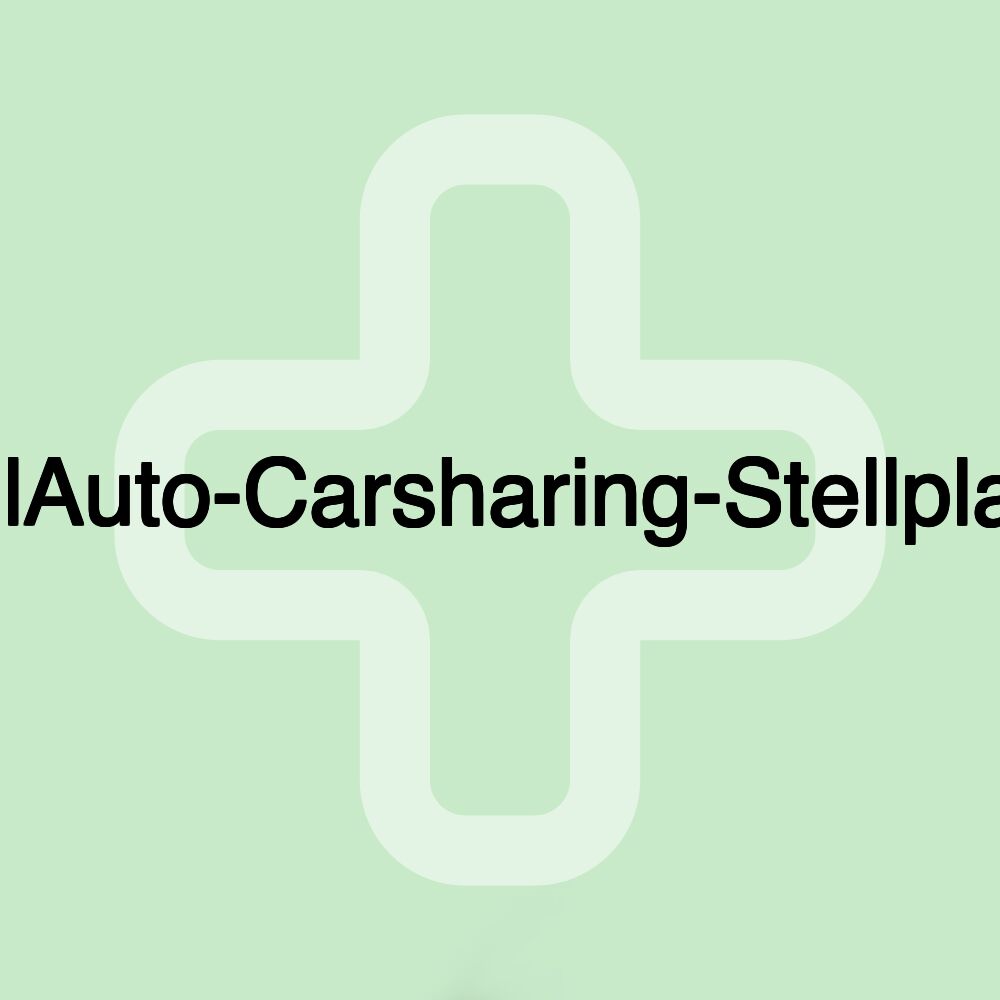 teilAuto-Carsharing-Stellplatz