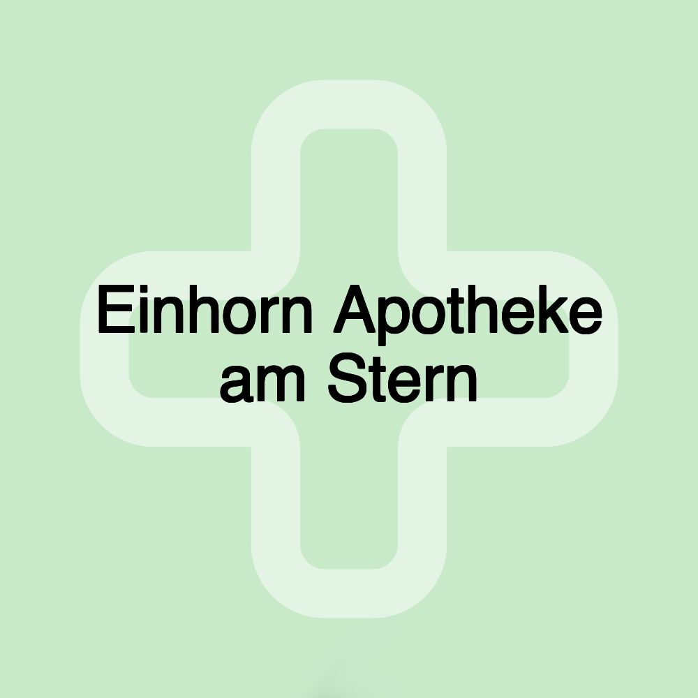 Einhorn Apotheke am Stern