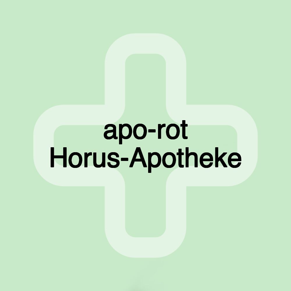 apo-rot Horus-Apotheke